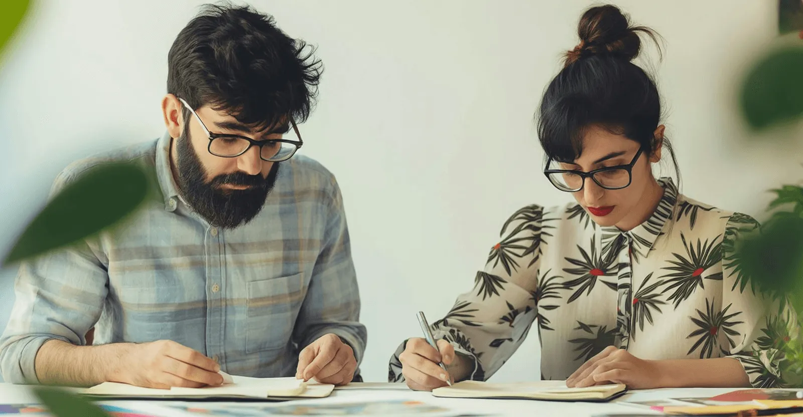 Two Working People